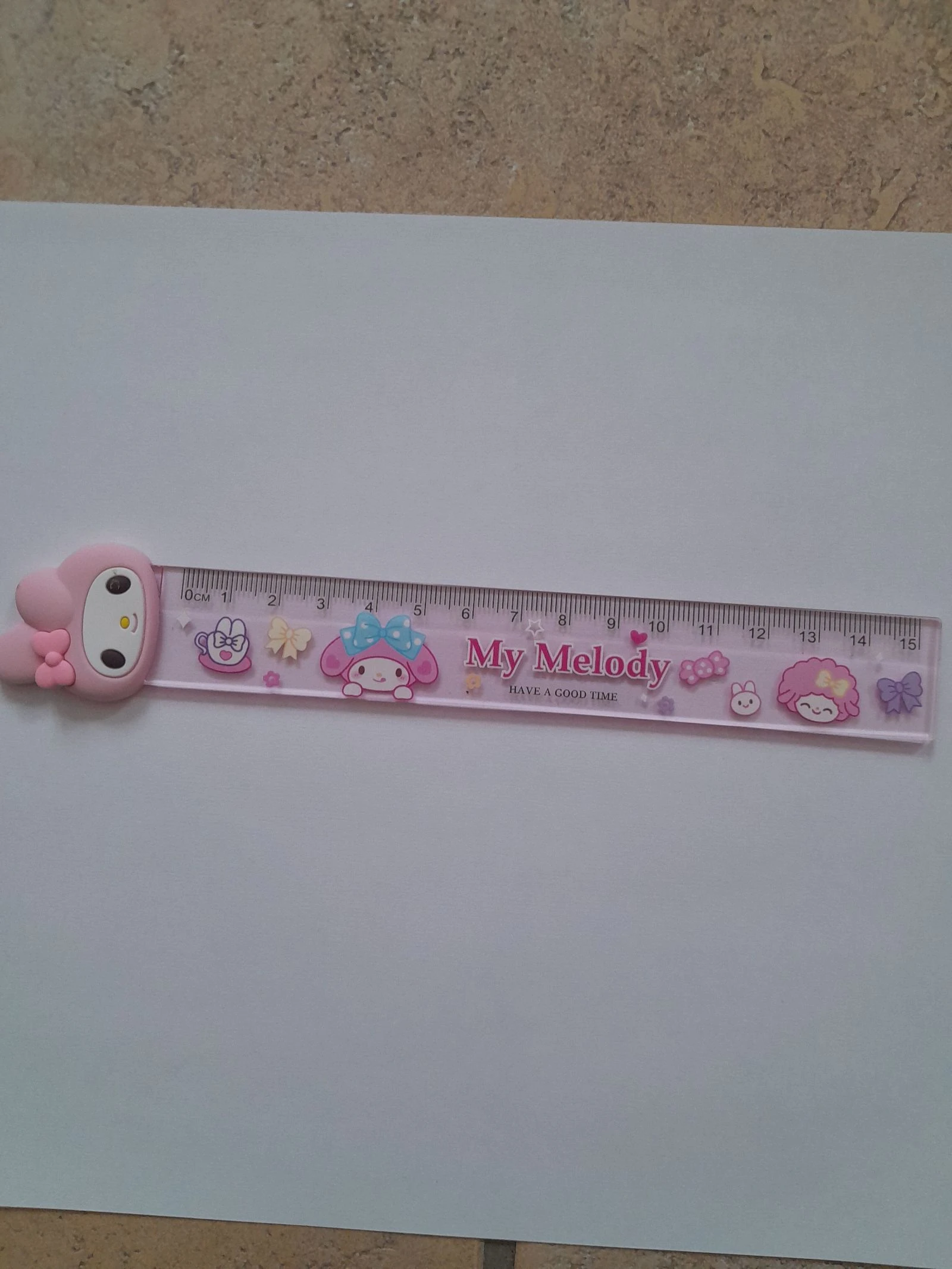Règle fournitures scolaires my melody très bon état 